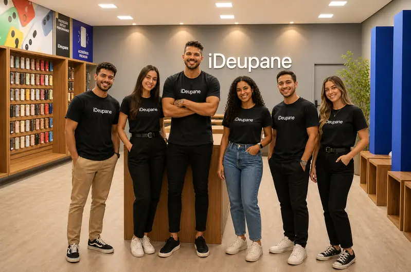Equipe iDeupane pronta para atender